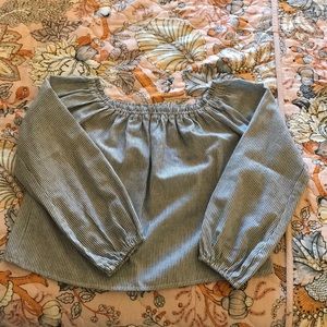 Brandy Melville off the shoulder blouse